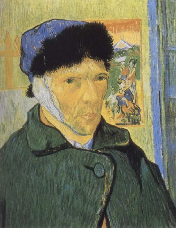 Self-portrait with Bandaged Ear, Vincent Van Gogh